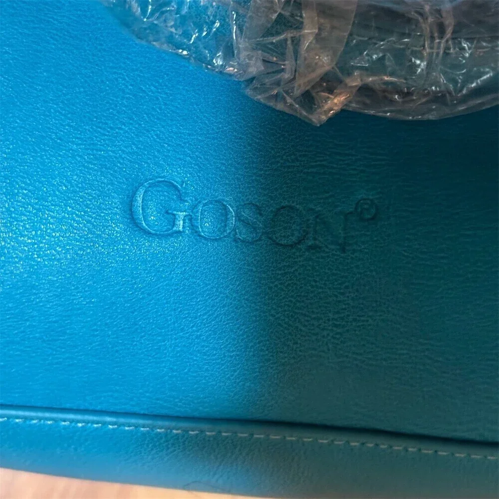 DFRobot BOSON Satchel Tote Handbag Womens Bright Blue Turquoise Detachable Strap
